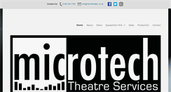 Desktop Screenshot of mtechtheatre.co.uk