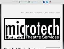 Tablet Screenshot of mtechtheatre.co.uk